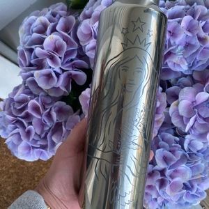 NWT STARBUCKS CHROME 20ozTUMBLER